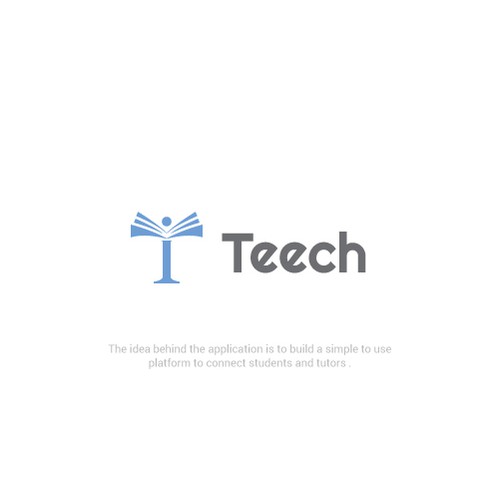 Student logo with the title 'Creative Logo for Tutor and Student Connection'