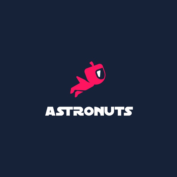 简单的设计的标题“Astronuts”