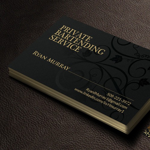 Special design with the title 'Spot UV Print Business Card.'