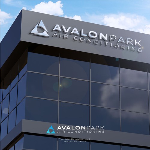 Air conditioning logo with the title 'AVALON PARK '