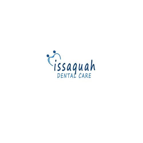 Playful artwork with the title 'playful logo for dental care'
