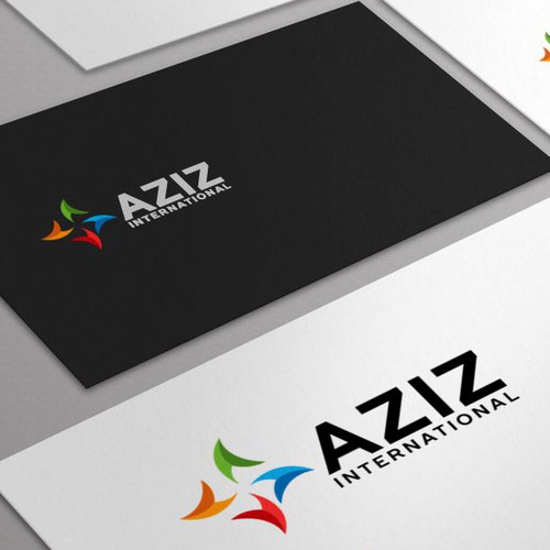 International logo with the title 'Logo Perusahaan Umum'