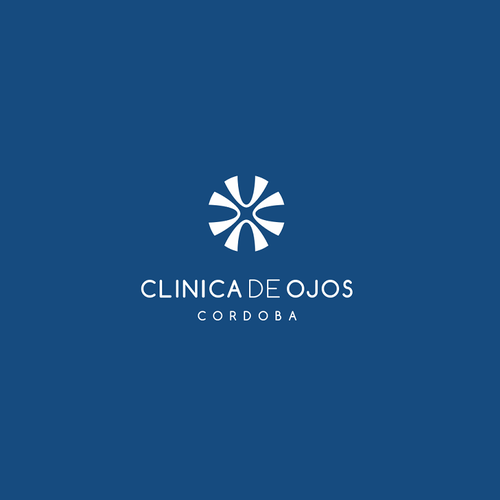 C design with the title 'Logo for Clinica de Ojos'