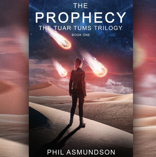 Science book cover with the title 'The prophecy'