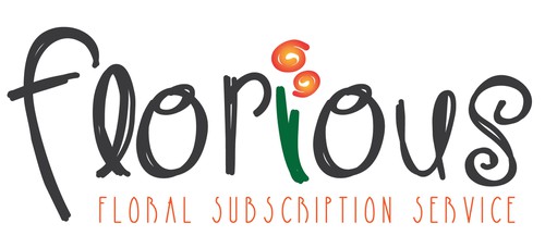 Floral brand with the title 'Cutesy & Clever Logo For Floral Service'