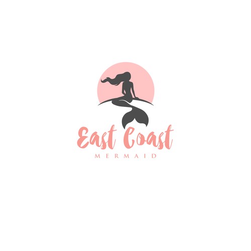 Mermaid logo with the title 'East Coast Mermaid'