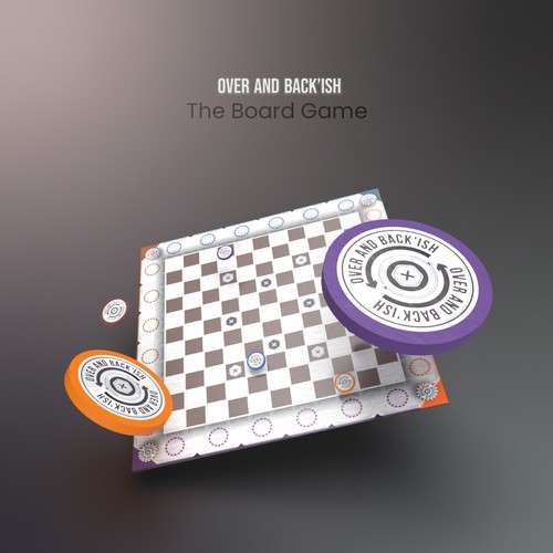 Board game design with the title 'Board Game Design'