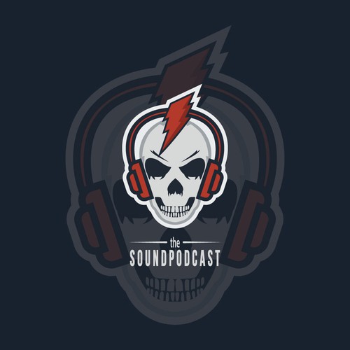 Great logo with the title 'Skull Sound'