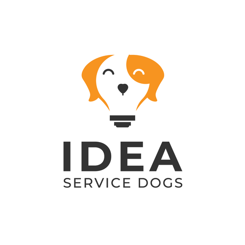 Bright idea logo with the title 'Dual Meaning Logo'