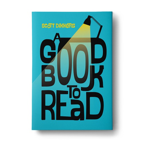 Typography book cover with the title 'A Good Book To Read '