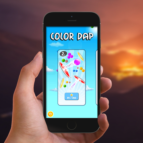 Game design artwork with the title 'Game Design'