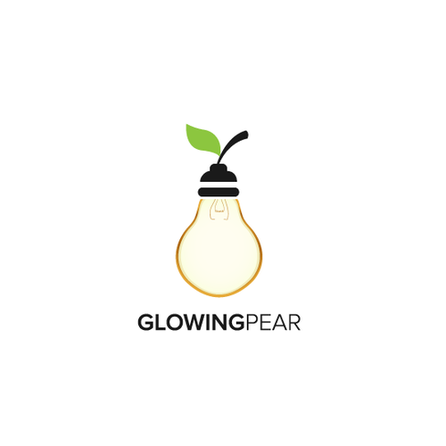 Discover logo with the title 'Glowing Pear'
