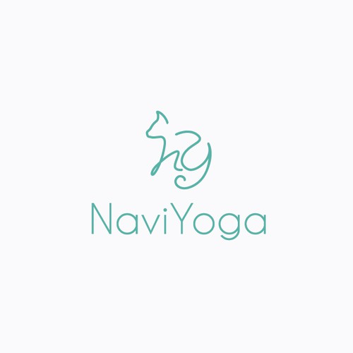 Meditation logo with the title 'Logo for a yoga teacher'