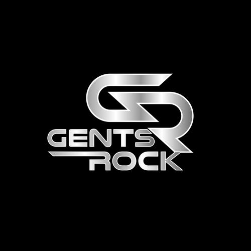 Rock logo with the title 'Rock band logo'