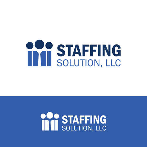 Logo with the title 'Professional Staffing Identity Mark'