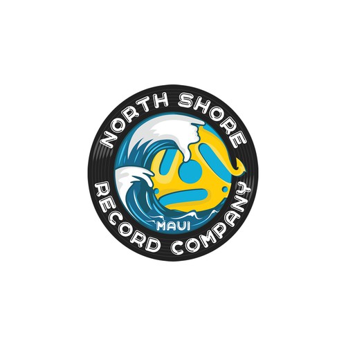 Hawaii logo with the title 'North Shore Record Co.'