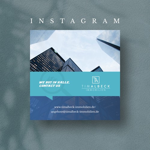 Post design with the title 'Corporate Instagram Post'