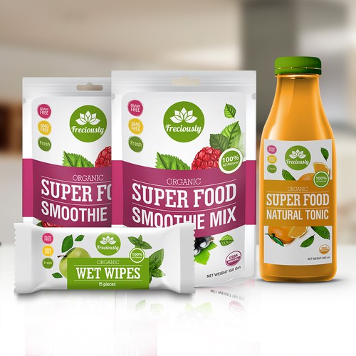 Clear design with the title 'Brand line'