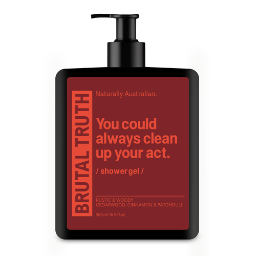 Skincare label with the title 'Refresh Skincare Brand'