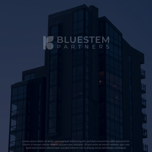 STEM design with the title 'BlueStem Partners or BlueStem Equity or BlueStem Ventures logo'