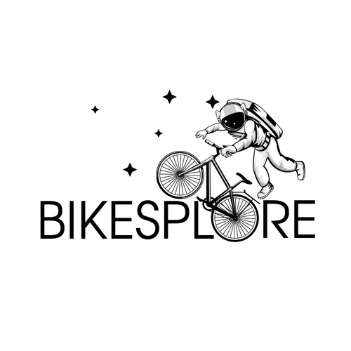 Explorer logo with the title 'Bikesplore'
