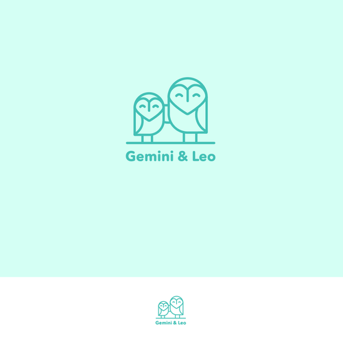 Owl brand with the title 'gemini and leo'