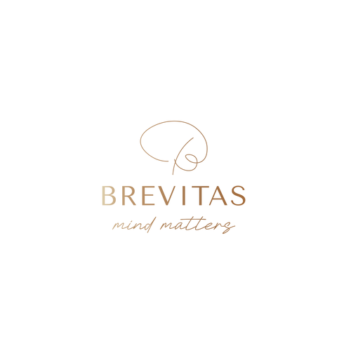 Efficiency logo with the title 'Abstract logo design for Brevitas'