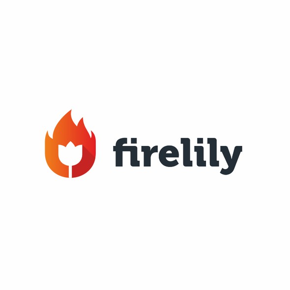 Fire logo with the title 'Firelily'