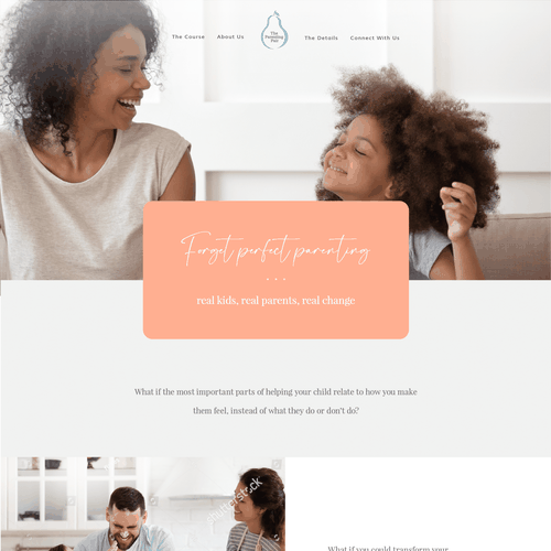 Artificial intelligence website with the title 'Web Design for Psychologists'