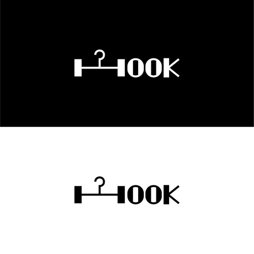 Hanger logo with the title 'HOOK wordmark (fashion)'