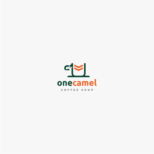 Camel logo with the title 'one camel'