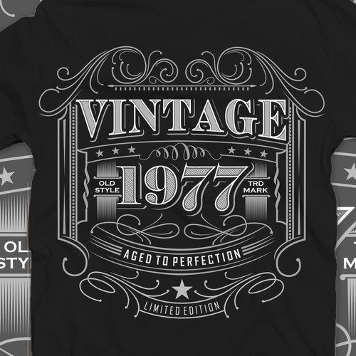 retro vintage shirt design