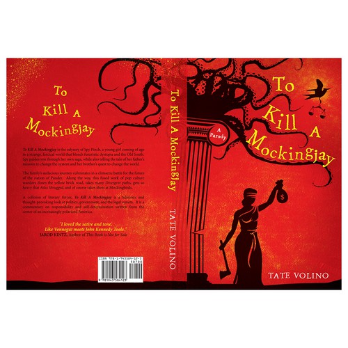 Novel book cover with the title 'Book cover for "To Kill A Mockingjay"'