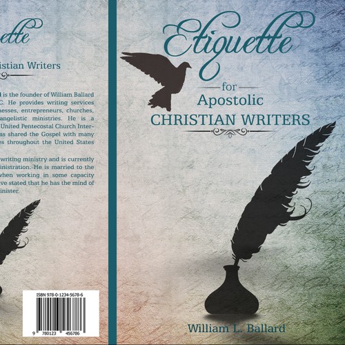 Dove design with the title 'Etiquette: For Apostolic Christian Writers'