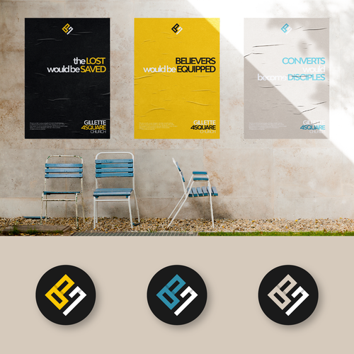 Church brand with the title 'G4 Logo concept'