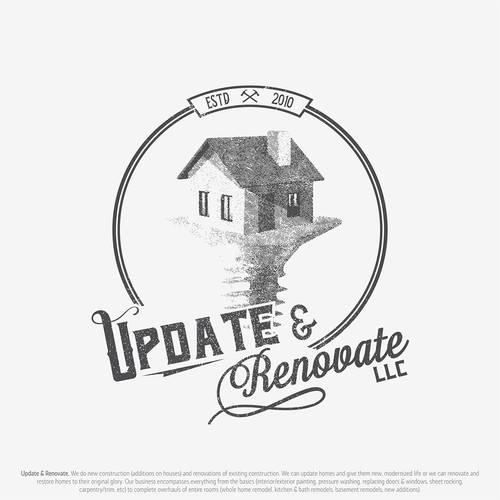 Work brand with the title 'Update & Renovate'