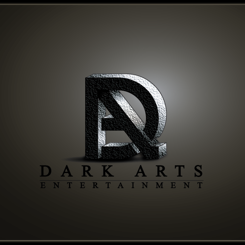 Cinema logo with the title 'Motion Picture Film company-  Dark Arts Entertainment looking for a new logo!'