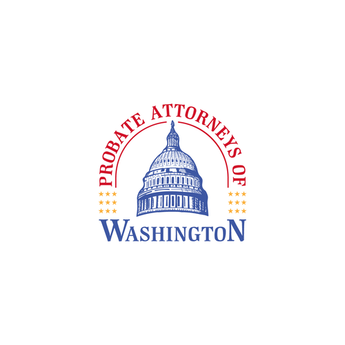 Washington DC logo with the title 'Vintage Law Logo'