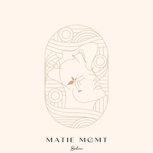 Beauty salon design with the title 'Line art illustration for boutique'