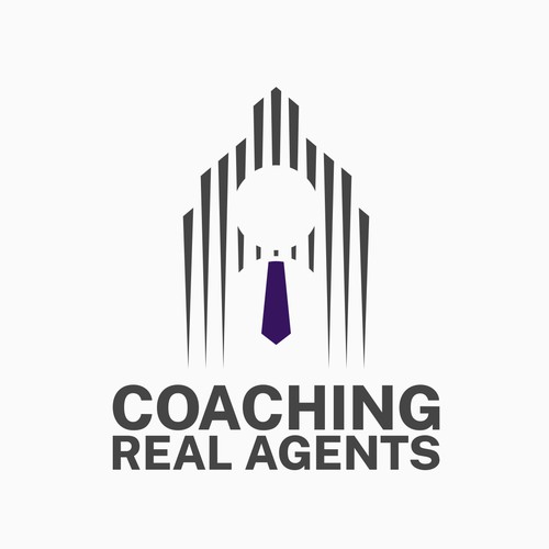 Agent logo with the title 'Coaching Real Agents Logo'