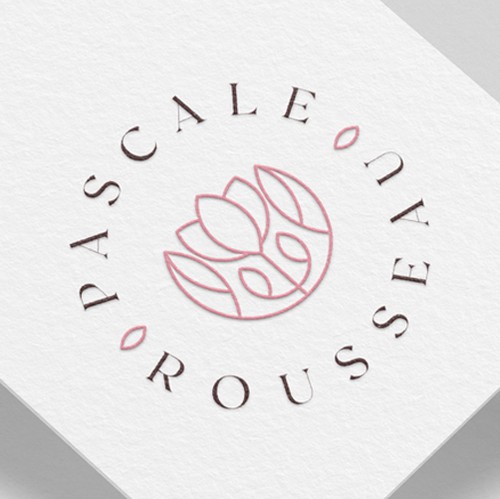 Balanced logo with the title 'Logo design for fashion brand'