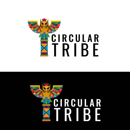Corporate identity logo with the title 'Circular Tribe'