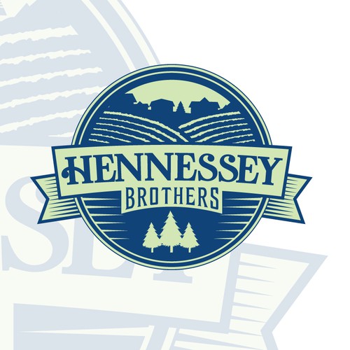 Brother design with the title 'Hennessey Brother Logo'