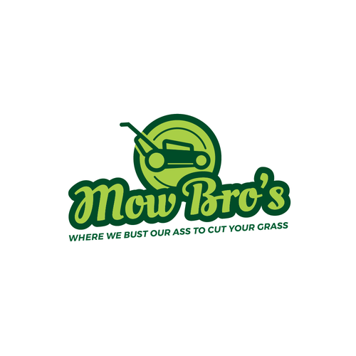 lawn care logo template