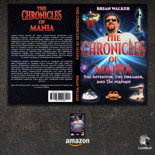 Technology book cover with the title 'The chronicles of mania'