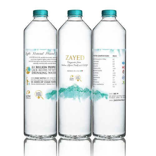 water bottle designs