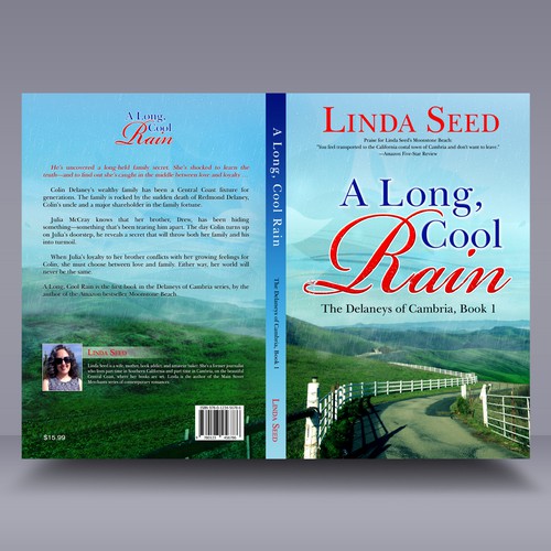 Series book cover with the title 'A Long Cool Rain'