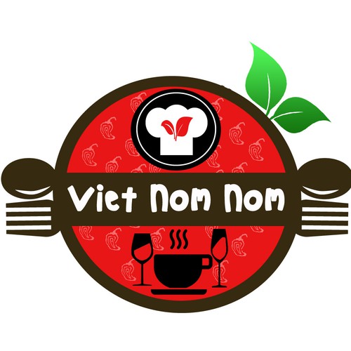 Chili pepper logo with the title 'restaurant'