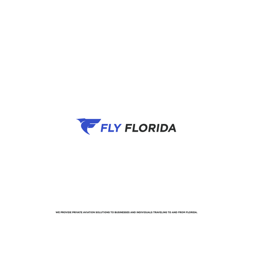 Flying bird design with the title 'Fly Florida'