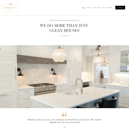 Development website with the title 'Website Design and Development'